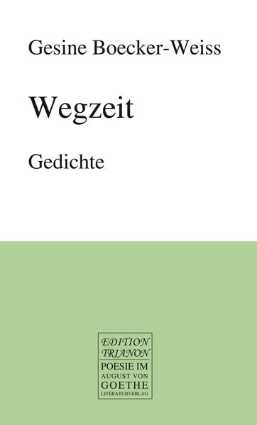 Cover von Wegzeit