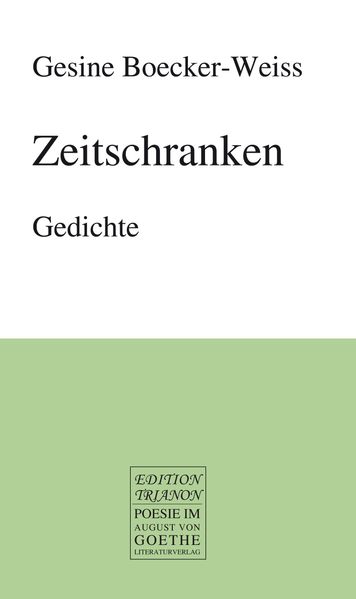 Cover von Zeitschranken