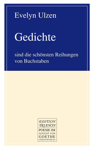 Cover von Gedichte