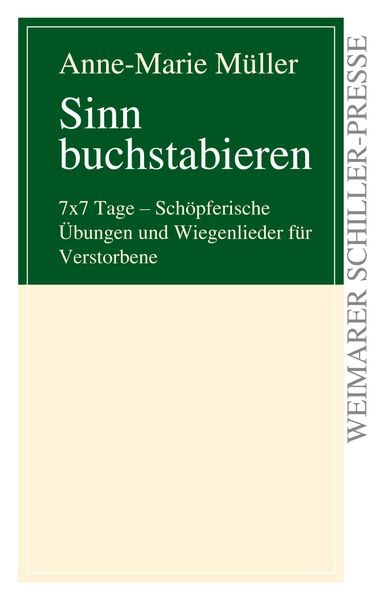 Cover von Sinn buchstabieren