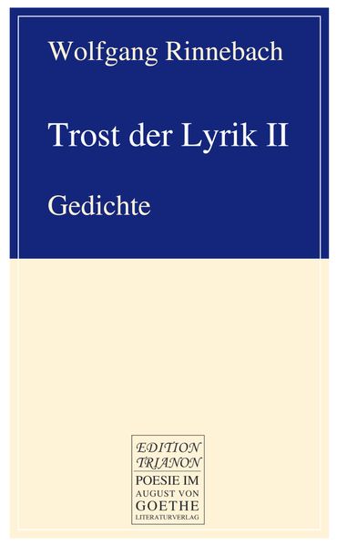 Cover von Trost der Lyrik II