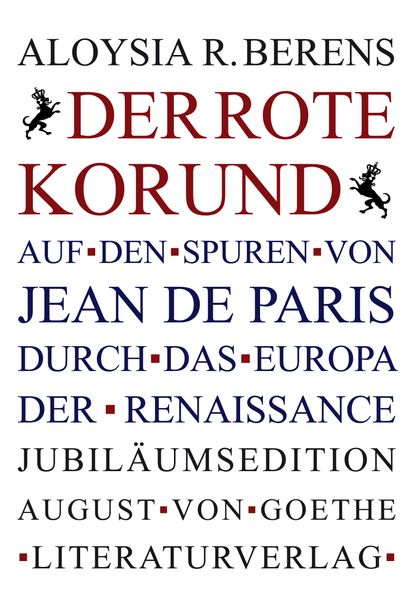 Cover von Der Rote Korund