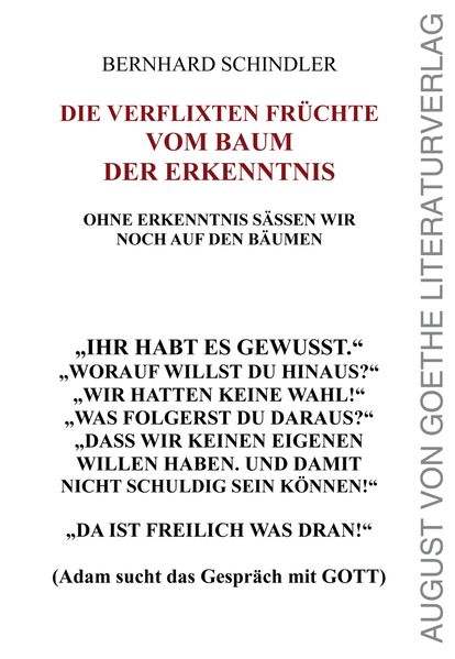 Cover von Die verflixten Früchte vom Baum der Erkenntnis