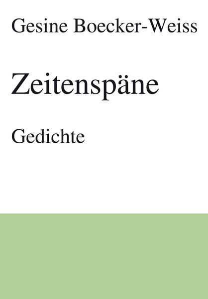 Cover von Zeitenspäne