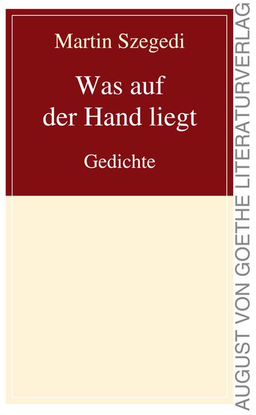 Cover von Was auf der Hand liegt