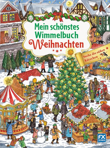 Cover von Mein schönstes Wimmelbuch Weihnachten