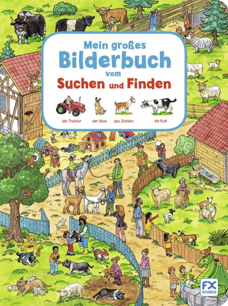 Cover von Mein großes Bilderbuch vom Suchen und Finden
