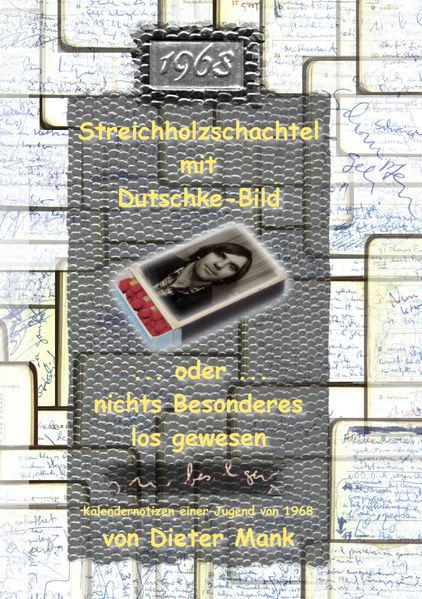 Cover von Streichholzschachtel mit Dutschke-Bild