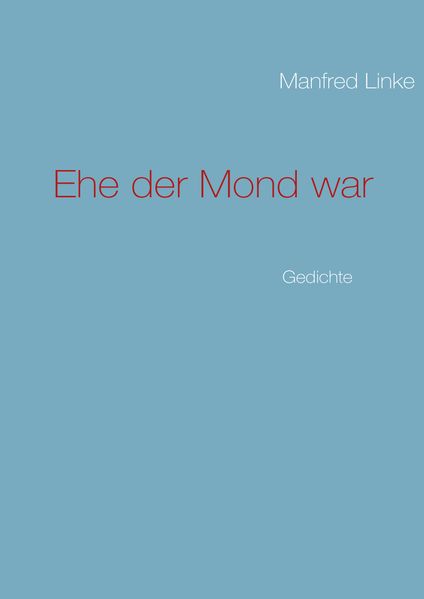 Cover von Ehe der Mond war