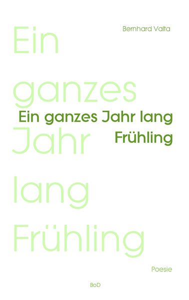 Cover von Ein ganzes Jahr lang Frühling