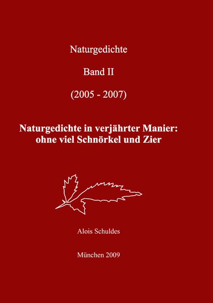 Cover von Naturgedichte