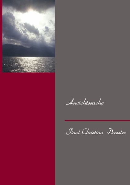Cover von Ansichtssache