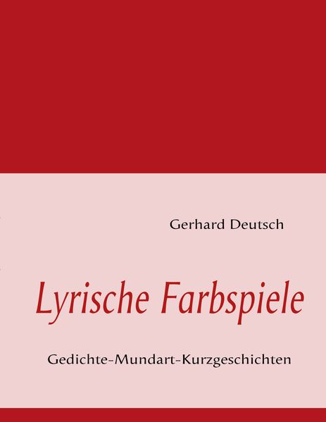 Cover von Lyrische Farbspiele