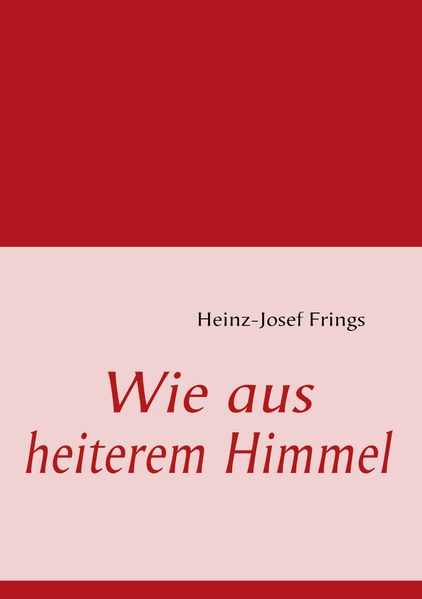 Cover von Wie aus heiterem Himmel