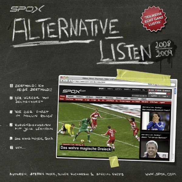 Cover von SPOX – Alternative Listen 2008/2009