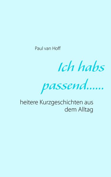 Cover von Ich habs passend……