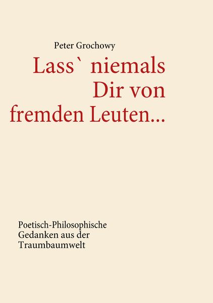 Cover von Lass‘ niemals Dir von fremden Leuten…