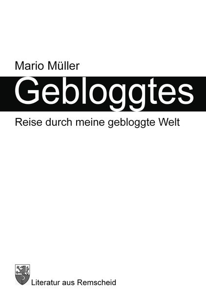 Cover von Gebloggtes
