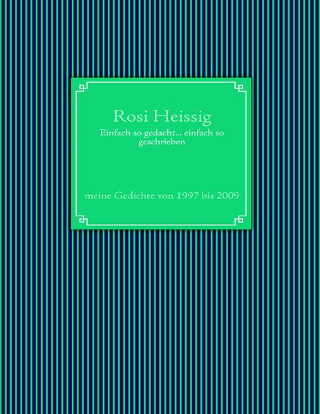 Cover von Einfach so gedacht… einfach so geschrieben