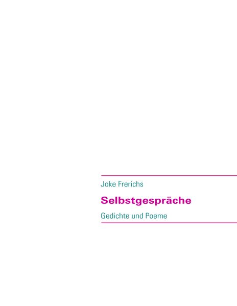Cover von Selbstgespräche