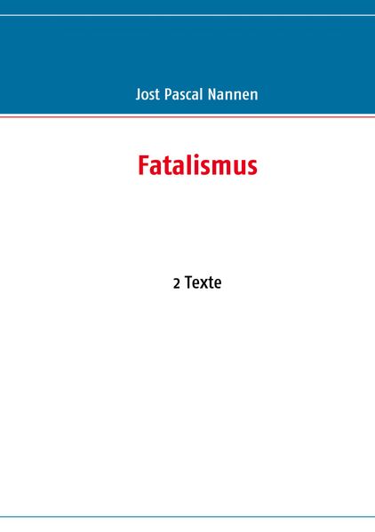 Cover von Fatalismus
