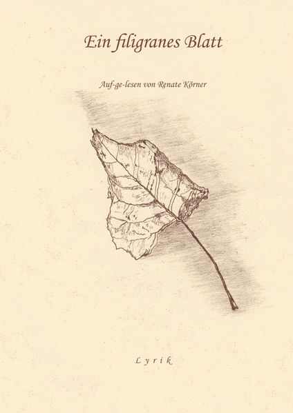 Cover von Ein filigranes Blatt