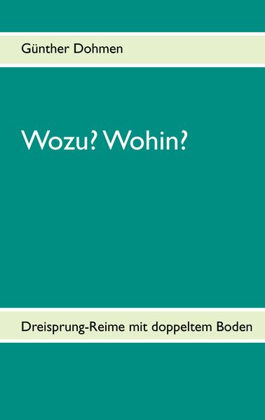 Cover von Wozu? Wohin?