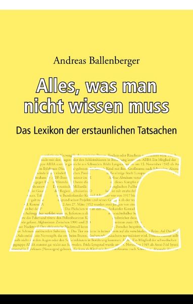 Cover von Alles, was man nicht wissen muss