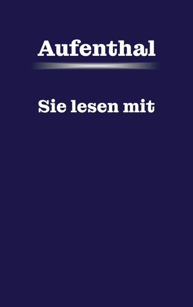 Cover von Aufenthal