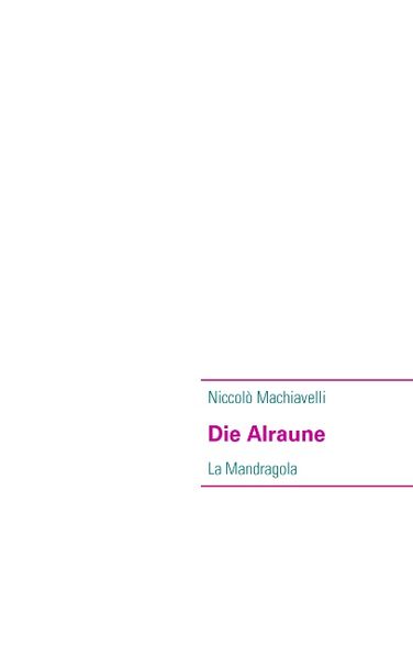 Cover von Die Alraune