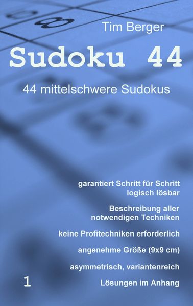 Cover von Sudoku 44