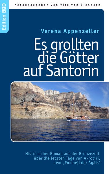 Cover von Es grollten die Götter auf Santorin