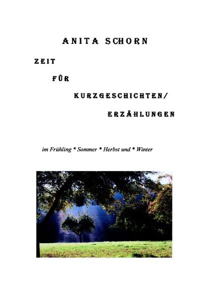 Cover von Zeit für Kurzgeschichten /Erzählungen