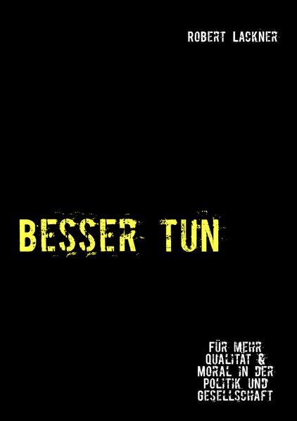Cover von Besser tun