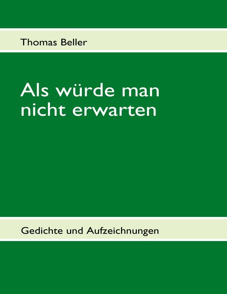Cover von Als würde man nicht erwarten
