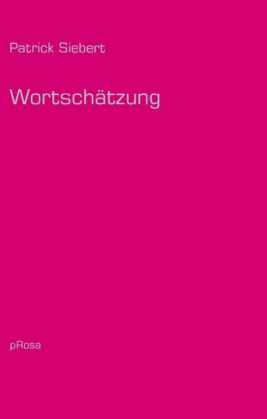 Cover von Wortschätzung