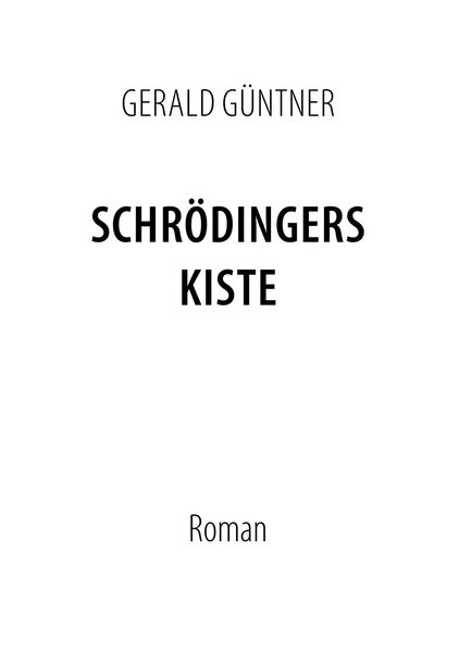 Cover von Schrödingers Kiste