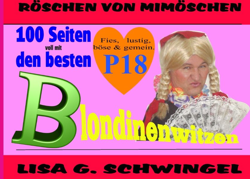 Cover von 100 Seiten voll mit: Den besten Blondinenwitzen