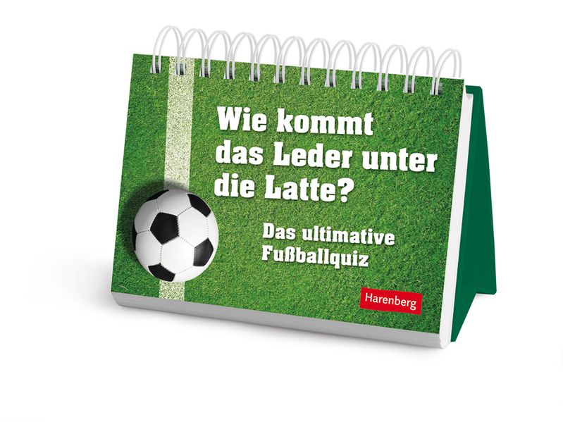 Cover von Wie kommt das Leder unter die Latte? Geschenkbuch