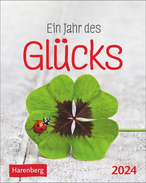 Cover von Ein Jahr des Glücks Mini-Geschenkkalender 2024