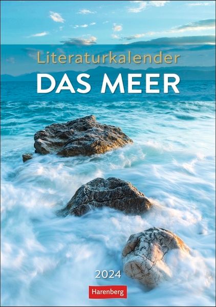 Cover von Literaturkalender Das Meer Wochen-Kulturkalender 2024