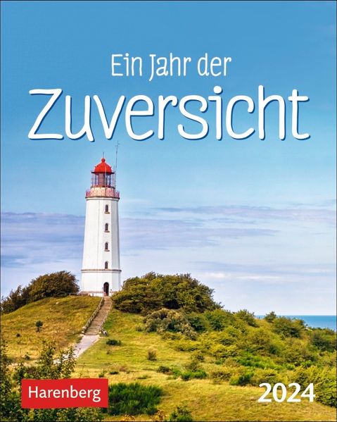 Cover von Ein Jahr der Zuversicht Mini-Geschenkkalender 2024