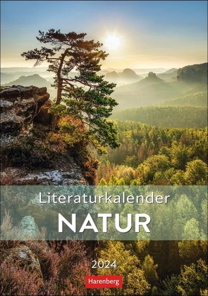Cover von Literaturkalender Natur Wochen-Kulturkalender 2024