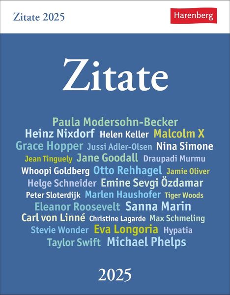 Cover von Zitate Tagesabreißkalender 2025
