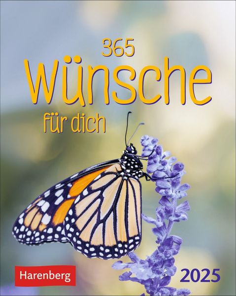 Cover von 365 Wünsche für dich Mini-Geschenkkalender 2025
