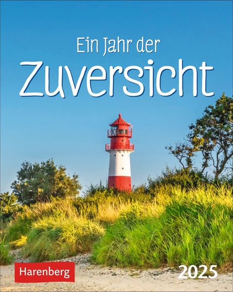 Cover von Ein Jahr der Zuversicht Mini-Geschenkkalender 2025