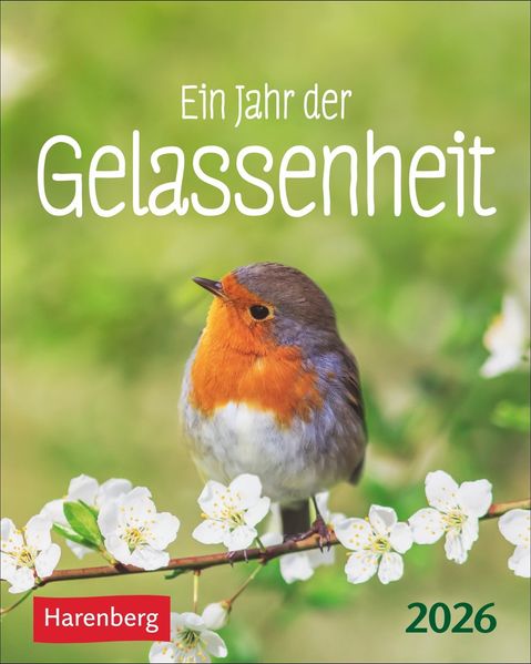 Cover von Ein Jahr der Gelassenheit Mini-Geschenkkalender 2026