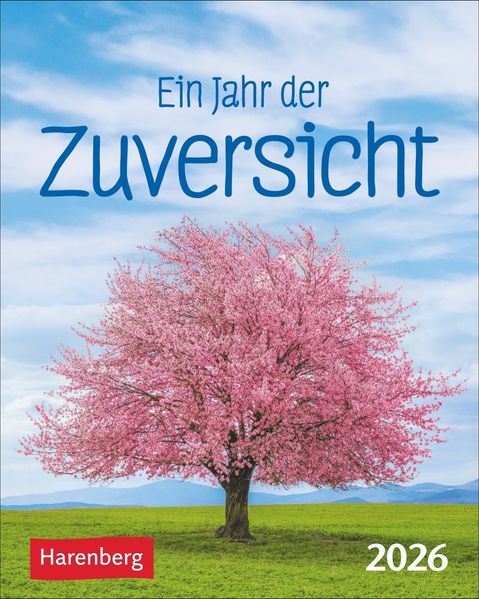 Cover von Ein Jahr der Zuversicht Mini-Geschenkkalender 2026