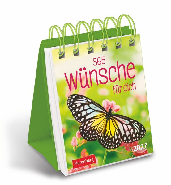 Cover von 365 Wünsche für dich Mini-Geschenkkalender 2027