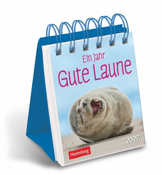 Cover von Ein Jahr gute Laune Mini-Geschenkkalender 2027